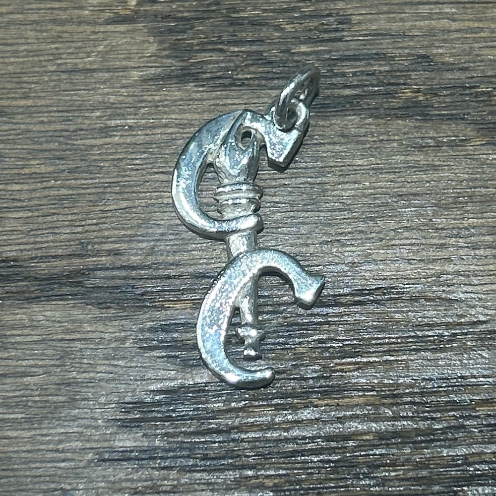 James Avery Retired Cross Country Torch Charm
